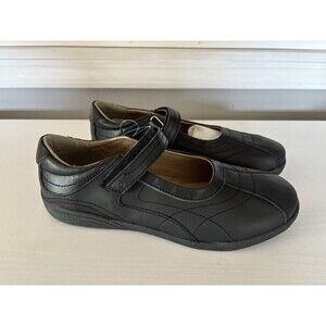 Stride Rite Claire mary jane black Shoes size 6 Wide Girls New